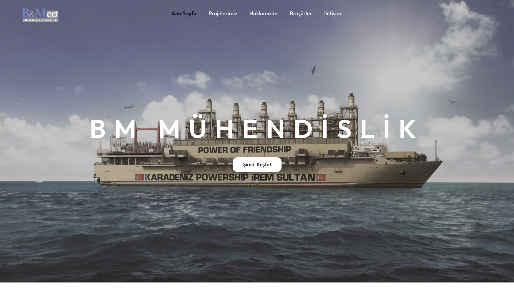 B&M Mühendislik - Web Geliştirme sektöründe Vodesoft Yazılım Projesi