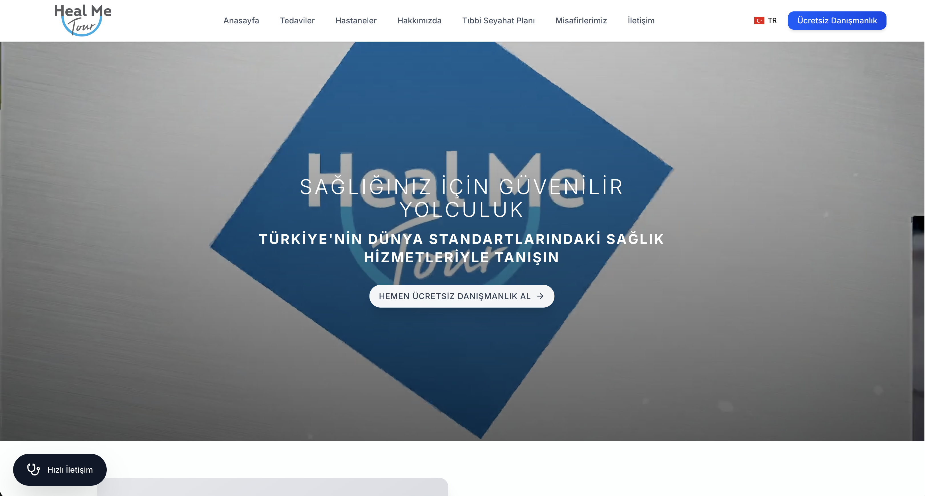 Heal Me Tour - Sağlık Turizmi sektöründe Vodesoft Yazılım Projesi