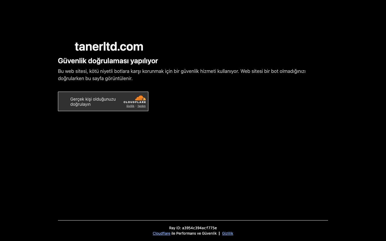 Taner Ticaret - UI & UX / Web Tasarımı sektöründe Vodesoft Yazılım Projesi