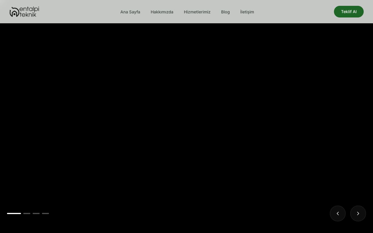 Entalpi Teknik - Kurumsal Web Sitesi sektöründe Vodesoft Yazılım Projesi